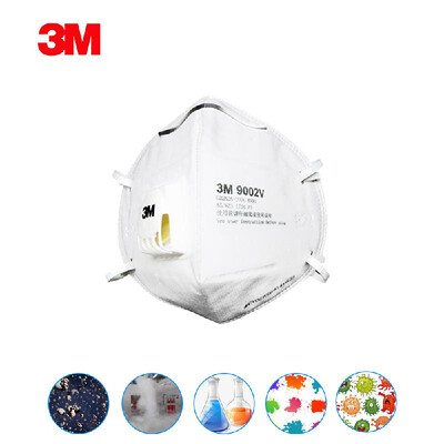 3M 9002V Dustproof Masks Activated Carbon Dust Mask with Valve for Exhaust Gas Pollen Allergy PM25 Mouth Mask for Running Cycling
3M 9002V Dustproof Masks Activated Carbon Dust Mask with Valve for Exhaust Gas Pollen Allergy PM25 Mouth Mask for Running Cycling