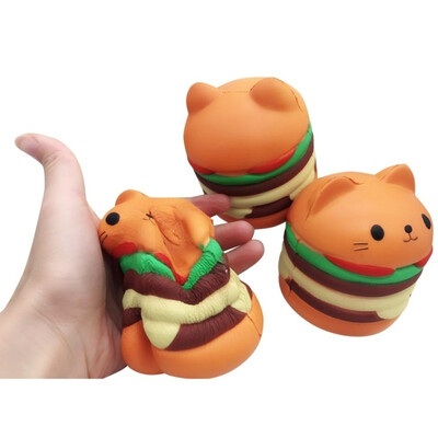 Toys For Cat Chew Toys Slow Rising Scented Luky Cat Hamburger Squishy Gift Kawaii Squishies Funny Toys
Toys For Cat Chew Toys Slow Rising Scented Luky Cat Hamburger Squishy Gift Kawaii Squishies Funny Toys