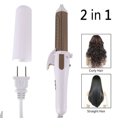 2 IN 1 Professional Hair Straightener Flat Iron Curling Irons Curlers Outils De Coiffure Pro Nano Titanium Plate
2 IN 1 Professional Hair Straightener Flat Iron Curling Irons Curlers Outils De Coiffure Pro Nano Titanium Plate
