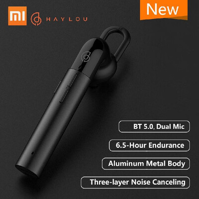 Xiaomi HAYLOU BT Business Earphone L1 With Dual Mic BT50 Noise Canceling High Definition Call Wireless Sports Headset For Mobile
Xiaomi HAYLOU BT Business Earphone L1 With Dual Mic BT50 Noise Canceling High Definition Call Wireless Sports Headset For Mobile