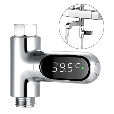 LED Digital Shower Temperature Display 0100℃ Baby Bath Water Thermometer Celsius Fahrenheit Display 360° Rotating Screen for Hom
LED Digital Shower Temperature Display 0100℃ Baby Bath Water Thermometer Celsius Fahrenheit Display 360° Rotating Screen for Hom