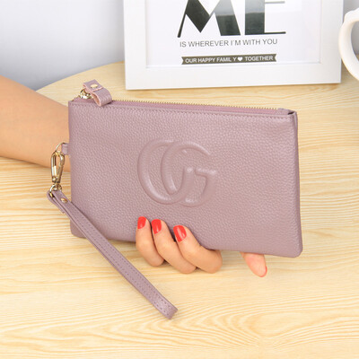 2019 new first layer cowhide wallet female long zipper ultra-thin leather wallet Korean version of the wallet women
2019 new first layer cowhide wallet female long zipper ultra-thin leather wallet Korean version of the wallet women