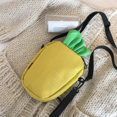 Tailored Female Bag Creative Mobile Phone Bag Female Canvas Shoulder Bag Cute Carrot Bag
Tailored Female Bag Creative Mobile Phone Bag Female Canvas Shoulder Bag Cute Carrot Bag