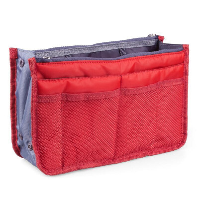 Multi-Pocket Purse Organizer Insert Bag Outdoor Travel Toiletry Cosmetic Bag Handbag Storage Pouch
Multi-Pocket Purse Organizer Insert Bag Outdoor Travel Toiletry Cosmetic Bag Handbag Storage Pouch