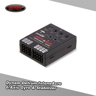 Original Dynam DETRUM Istone Acro 6-Axis Gyro & Stabilizer with 3 Flight Modes for RC Airplane Fixed-wing Aircraft
Original Dynam DETRUM Istone Acro 6-Axis Gyro & Stabilizer with 3 Flight Modes for RC Airplane Fixed-wing Aircraft