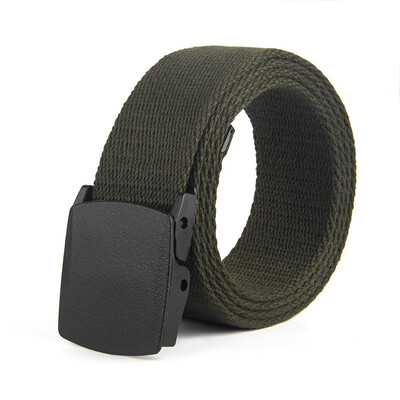 Unisex belt fashion Prevent allergy Plastic Automatic buckle canvas Men belt outdoor casual solid color canvas Man & Women belt
Unisex belt fashion Prevent allergy Plastic Automatic buckle canvas Men belt outdoor casual solid color canvas Man & Women belt