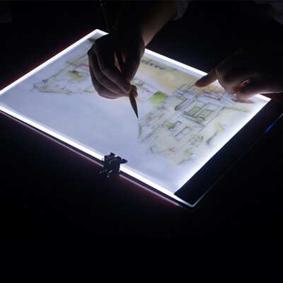 LED Light Drawing Digital Graphic Tablet USB Pad A4 Copy Board Adjustable Brightness Copying Sketch Tracing Display White
LED Light Drawing Digital Graphic Tablet USB Pad A4 Copy Board Adjustable Brightness Copying Sketch Tracing Display White