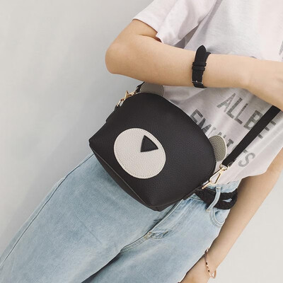 Women Mini Crossbody Bag PU Leather Cute Cartoon Face Zipper Contrast Small Messenger Shoulder Bag
Women Mini Crossbody Bag PU Leather Cute Cartoon Face Zipper Contrast Small Messenger Shoulder Bag