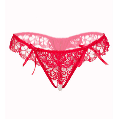 Toponeto Women Sexy Underwear LaceTransparent Panties Thongs G String Pearl Sexy Lingerie
Toponeto Women Sexy Underwear LaceTransparent Panties Thongs G String Pearl Sexy Lingerie