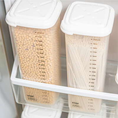 Siaonvr Plastic Sealed Cans Kitchen Storage Box Transparent Food Canister Keep Fresh E
Siaonvr Plastic Sealed Cans Kitchen Storage Box Transparent Food Canister Keep Fresh E