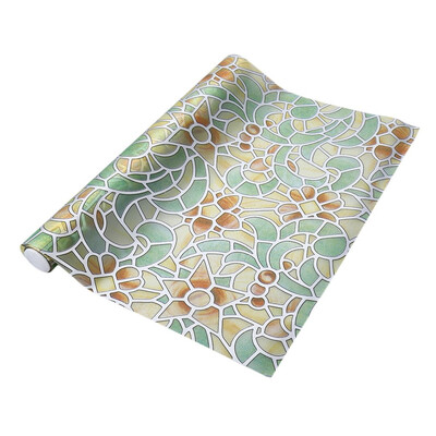 Removable Window Bathroom Showcase Film Cover Wallpaper Decor - Retro Flower Pattern
Removable Window Bathroom Showcase Film Cover Wallpaper Decor - Retro Flower Pattern