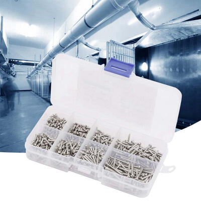 Greensen 800pcs M2 Countersunk Flat Cross Head Stainless Steel Self Tapping Screws Set
Greensen 800pcs M2 Countersunk Flat Cross Head Stainless Steel Self Tapping Screws Set