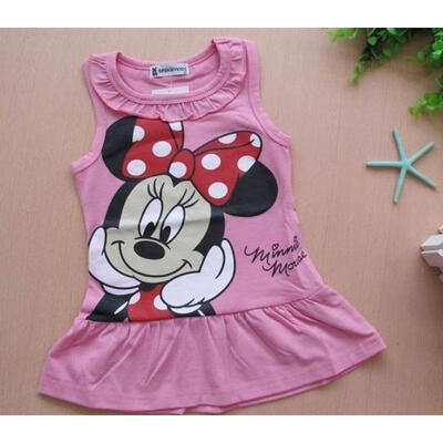 2015 New Girls Summer Dress Minnie Dress Kids Vestido Princesa Children Clothing Vest
2015 New Girls Summer Dress Minnie Dress Kids Vestido Princesa Children Clothing Vest