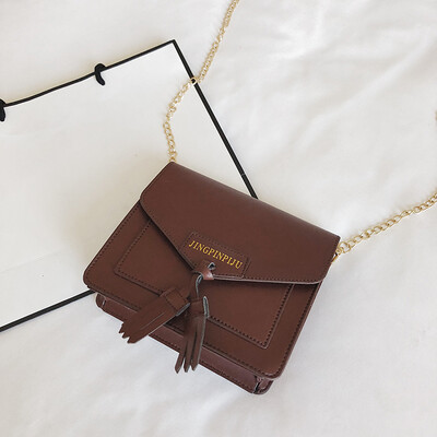 New bag handbags new 2019 solid color Korean version of the wild small square bag casual simple chain shoulder Messenger bag
New bag handbags new 2019 solid color Korean version of the wild small square bag casual simple chain shoulder Messenger bag