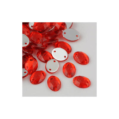 Sew on Rhinestone Taiwan Acrylic Rhinestone Two Holes Garments Accessories Faceted Flat Oval OrangeRed 21x15x5mm Hole 1mm
Sew on Rhinestone Taiwan Acrylic Rhinestone Two Holes Garments Accessories Faceted Flat Oval OrangeRed 21x15x5mm Hole 1mm