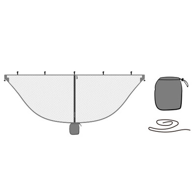 Ultralight Hammock Mosquito Net Outdoor Camping Breathable Anti-Mosquito Mesh Tent Net
Ultralight Hammock Mosquito Net Outdoor Camping Breathable Anti-Mosquito Mesh Tent Net