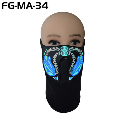 LED Festival Party Masks Luminous Flashing Face Mask Party Glow In Dark Mask Halloween Clothing Terror Helmet Fire
LED Festival Party Masks Luminous Flashing Face Mask Party Glow In Dark Mask Halloween Clothing Terror Helmet Fire
