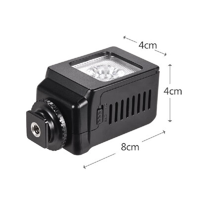 Mini LED Fill Light Lamp 3W Cold Shoe Mount with 3pcs Color Filters for Canon Nikon Sony DSLR Camera
Mini LED Fill Light Lamp 3W Cold Shoe Mount with 3pcs Color Filters for Canon Nikon Sony DSLR Camera