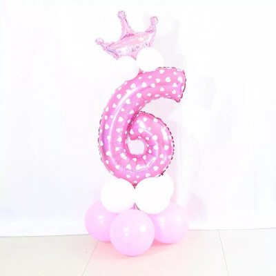 FUNNYBUNNY Mix set 30" Numbers 0-9 pink&Blue Typ foil balloons Birthday Party balloons Pink With Crown Shape
FUNNYBUNNY Mix set 30" Numbers 0-9 pink&Blue Typ foil balloons Birthday Party balloons Pink With Crown Shape