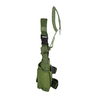 Outdoor Hunting Shooting Gear Holster Thigh Leg Gear Holster Pouch Wrap-around with Coil Lanyard
Outdoor Hunting Shooting Gear Holster Thigh Leg Gear Holster Pouch Wrap-around with Coil Lanyard