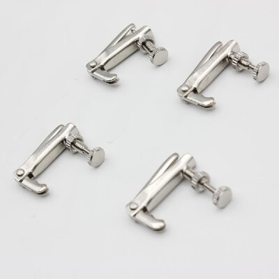 4pcs Violin Fine Tuner Adjuster Copper Nickel Alloy Silver for 34 44 Size Violin Accessories
4pcs Violin Fine Tuner Adjuster Copper Nickel Alloy Silver for 34 44 Size Violin Accessories