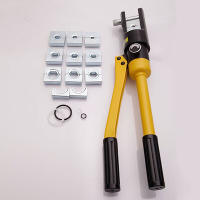 Ktaxon 16 Ton Hydraulic Terminal CrimperWire Battery Cable Lug Crimping Tool with 11 Dies
Ktaxon 16 Ton Hydraulic Terminal CrimperWire Battery Cable Lug Crimping Tool with 11 Dies