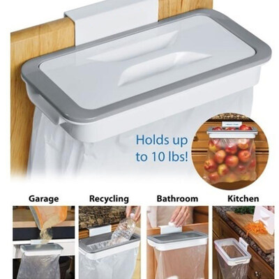 Kitchen Cupboard Cabinet Door Hanging Hands Free Garbage Trash Bag Rack Holder
Kitchen Cupboard Cabinet Door Hanging Hands Free Garbage Trash Bag Rack Holder