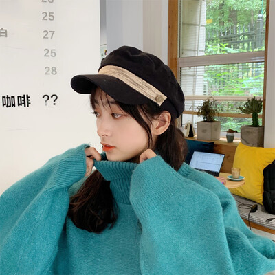 Beret autumn thin Korean version of 100 navy hat art octagonal hat British network celebrity hat duck tongue hat woman tide
Beret autumn thin Korean version of 100 navy hat art octagonal hat British network celebrity hat duck tongue hat woman tide