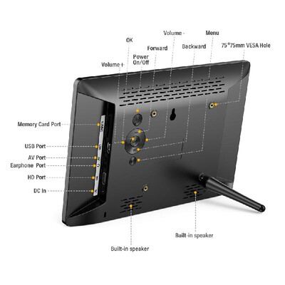 Andoer 116 Inch Digital Photo Picture Frame FHD 19201080 IPS Screen Support CalendarClockMP3Photos1080P Video Player with
Andoer 116 Inch Digital Photo Picture Frame FHD 19201080 IPS Screen Support CalendarClockMP3Photos1080P Video Player with