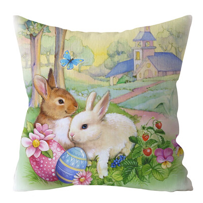〖Follure〗Easter Rabbit Print Pillow Case Polyester Sofa Car Cushion Cover Home Decor
〖Follure〗Easter Rabbit Print Pillow Case Polyester Sofa Car Cushion Cover Home Decor