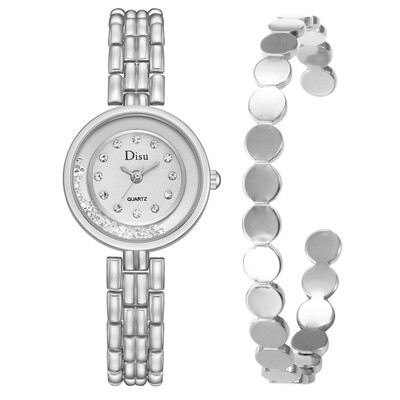 High Quality Womens Watches With Rhinestone Dial Bracelet Ladies Exquisite Gift Set Quartz Wristwatch Clock Zegarki Damskie
High Quality Womens Watches With Rhinestone Dial Bracelet Ladies Exquisite Gift Set Quartz Wristwatch Clock Zegarki Damskie