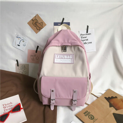 Insfeng schoolbag female Korean version of senior high school students simple Baitao Campus Trendy Canvas backpack shoulder bag Mo
Insfeng schoolbag female Korean version of senior high school students simple Baitao Campus Trendy Canvas backpack shoulder bag Mo