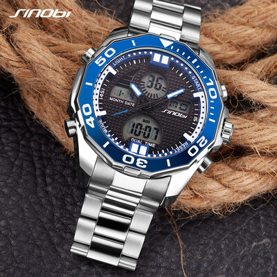 Gobestart Stylish Geometric Surface Layered Surface Double Display Mens Sports Watch
Gobestart Stylish Geometric Surface Layered Surface Double Display Mens Sports Watch