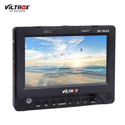 Viltrox DC-70EX 4K Porfessional Portable 7 Inch HD Clip-on Camera Video LCD Monitor Support 4K Signal Input 1024 600 Resolution
Viltrox DC-70EX 4K Porfessional Portable 7 Inch HD Clip-on Camera Video LCD Monitor Support 4K Signal Input 1024 600 Resolution