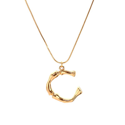 Gold Letter Necklace Hot Fashion Vintage Jewelry Hyperbole Big English Letter Pendant Gold Chain Dangle Necklace For Women Gift
Gold Letter Necklace Hot Fashion Vintage Jewelry Hyperbole Big English Letter Pendant Gold Chain Dangle Necklace For Women Gift