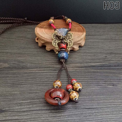 New Bohemia Style Jewelry Antique Gold And Red Color Ceramics Beads Ethnic Long Necklace For Women Statement Jewelry
New Bohemia Style Jewelry Antique Gold And Red Color Ceramics Beads Ethnic Long Necklace For Women Statement Jewelry
