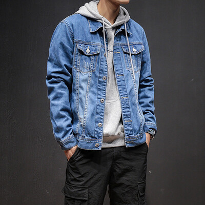 Toponeto Mens Autumn Winter Button Solid Color Vintage Denim Jacket Tops Blouse Coat
Toponeto Mens Autumn Winter Button Solid Color Vintage Denim Jacket Tops Blouse Coat