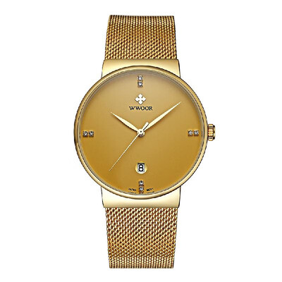 WWOOR Ultra Thin Fashion Luxury Diamond Quartz Ananlog Man Casual Wristwatch Stainless Steel Simplicity Men Decorative Watch Wat
WWOOR Ultra Thin Fashion Luxury Diamond Quartz Ananlog Man Casual Wristwatch Stainless Steel Simplicity Men Decorative Watch Wat