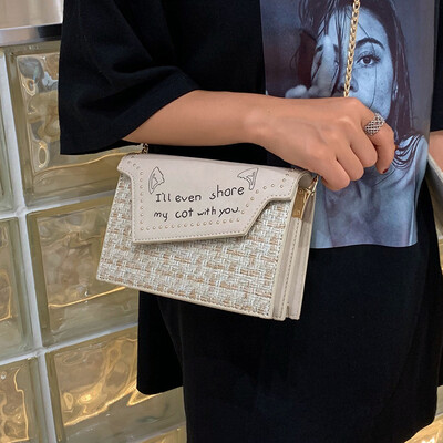 Net red texture handbag 2019 new fashion woolen chain bag summer small fresh ins foreign gas Messenger bag
Net red texture handbag 2019 new fashion woolen chain bag summer small fresh ins foreign gas Messenger bag