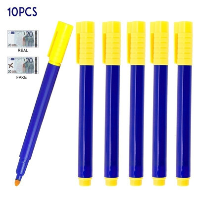 Fashion Banknotes Detector Marker Pens Counterfeit Fake Forged Money Bank Note Checker Tester
Fashion Banknotes Detector Marker Pens Counterfeit Fake Forged Money Bank Note Checker Tester