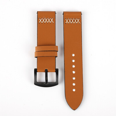 Mens Genuine Leather Watch Strap Band Stainless Steel Buckle Wrist Watch Band 22 24 26 mm
Mens Genuine Leather Watch Strap Band Stainless Steel Buckle Wrist Watch Band 22 24 26 mm