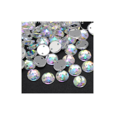 Sew on Rhinestone Taiwan Acrylic Rhinestone Two Holes Garments Accessories Faceted Half RoundDome Colorful 8x3mm Hole 1m
Sew on Rhinestone Taiwan Acrylic Rhinestone Two Holes Garments Accessories Faceted Half RoundDome Colorful 8x3mm Hole 1m