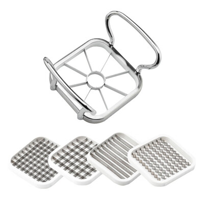 5 in 1 Multifunctional Vegetable Cutter with Steel Blade Stainless Food Fruit Slicer Chopper Kitchen Accessories
5 in 1 Multifunctional Vegetable Cutter with Steel Blade Stainless Food Fruit Slicer Chopper Kitchen Accessories