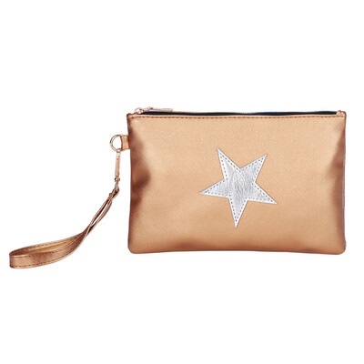 Factory direct new non-profit Women Fashion Leather Star Pattern Zipper Clutch Bag Coin Bag Makeup Pouch
Factory direct new non-profit Women Fashion Leather Star Pattern Zipper Clutch Bag Coin Bag Makeup Pouch