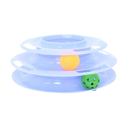 Cat Toys Lovely Ball toys for Cats Disk Funny Playing Trilaminar Turntable Toys Pet Animals Interactive Toy
Cat Toys Lovely Ball toys for Cats Disk Funny Playing Trilaminar Turntable Toys Pet Animals Interactive Toy