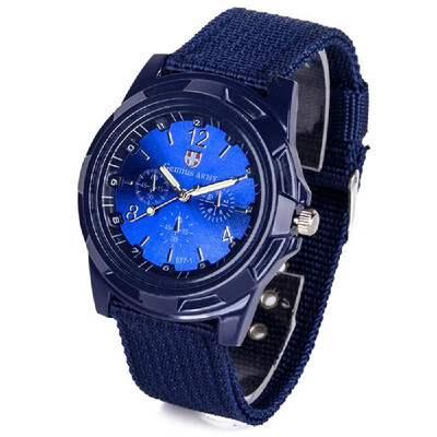 Fashionable Stylish Army Military Sport Watch Wristwatch for Men with Knitted Weave Strap Band
Fashionable Stylish Army Military Sport Watch Wristwatch for Men with Knitted Weave Strap Band