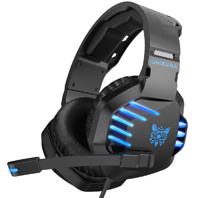ONIKUMA K17 35mm Wired Gaming Headset Over Ear PC Headphones Noise Canceling E-Sport Earphone with Mic LED Lights Volume Control
ONIKUMA K17 35mm Wired Gaming Headset Over Ear PC Headphones Noise Canceling E-Sport Earphone with Mic LED Lights Volume Control