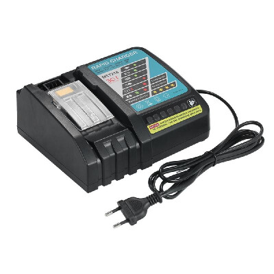 3A Battery Charger Replacement for Makita DC18RC DC18RA BL1830 BL1815 BL1840 BL1850 144V-18V Li-ion Battery
3A Battery Charger Replacement for Makita DC18RC DC18RA BL1830 BL1815 BL1840 BL1850 144V-18V Li-ion Battery