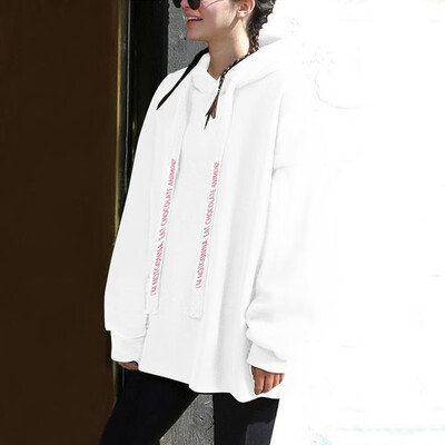 Women Plus Size Hoodie Drawstring Letter Print Long Sleeve Fleece Warm Winter Oversized Casual Sweatshirt
Women Plus Size Hoodie Drawstring Letter Print Long Sleeve Fleece Warm Winter Oversized Casual Sweatshirt