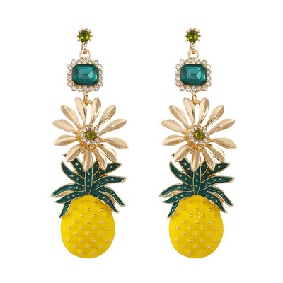 Flashbuy Statement Earrings Trendy Jewelry for Women Metal Statement Pineapple Earrings Simple Crystal Beach Summer Pendientes
Flashbuy Statement Earrings Trendy Jewelry for Women Metal Statement Pineapple Earrings Simple Crystal Beach Summer Pendientes